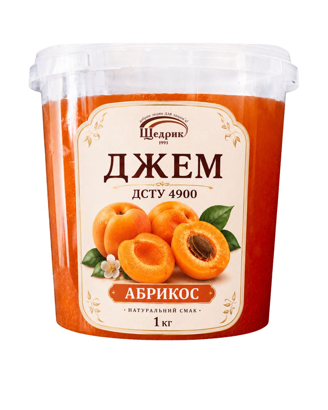 Джем абрикосовий Щедрик, 1кг.